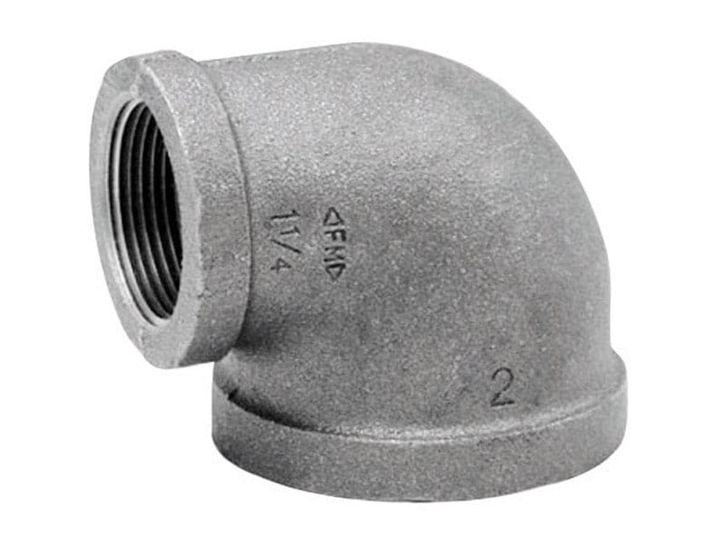 Anvil 8700124459 3/8 in. FPT X 1/4 in. D FPT Black Malleable Iron 90 Degree Elbow