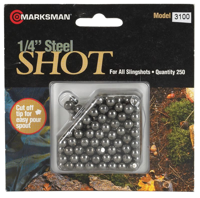 Marksman 3100 1/4 in. Slingshot Ammunition