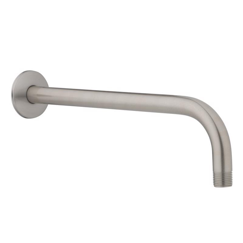 Oakbrook Collection SA-OB12000BN Brushed Nickel Stainless Steel Shower Arm and Flange