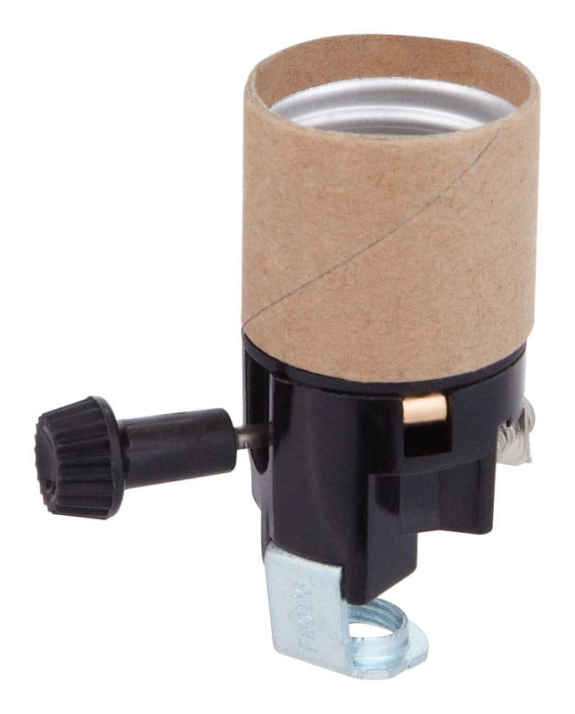 Jandorf 60530 Phenolic Medium Base Turn Knob Socket 1 pk