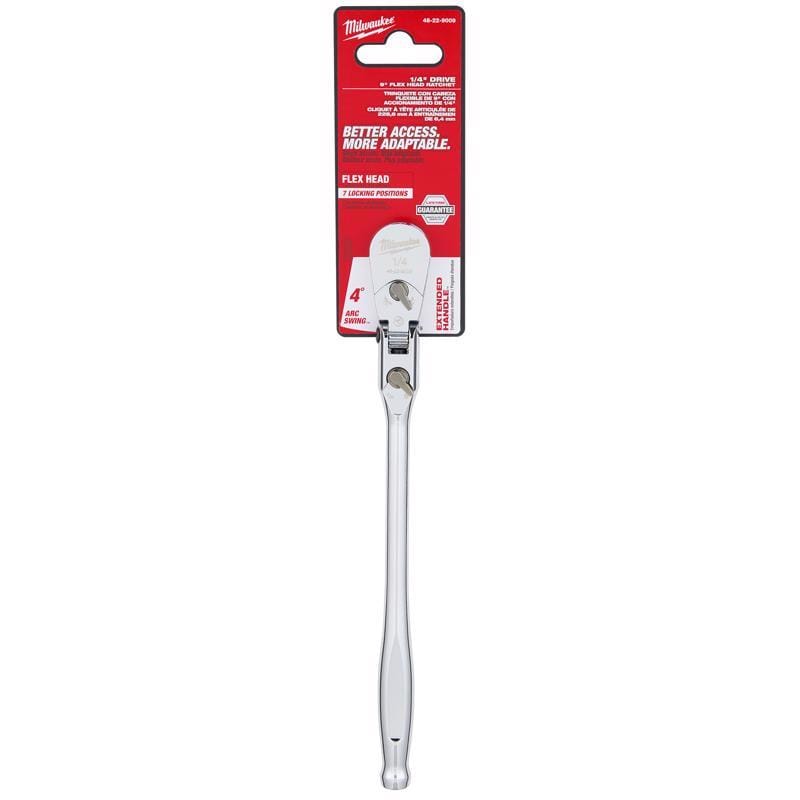 Milwaukee 48-22-9009 Flx Hd Ratchet 1/4"X8.9"