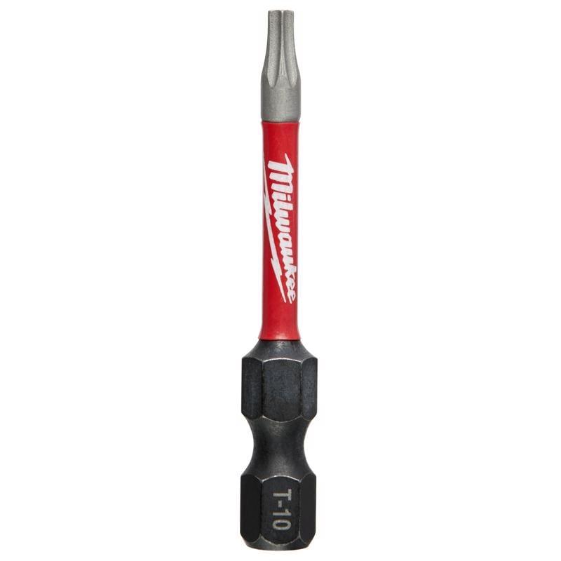 Milwaukee 48-32-4482 Shockwave Torx T10 X 2 in. L Screwdriver Bit Steel 1 pc