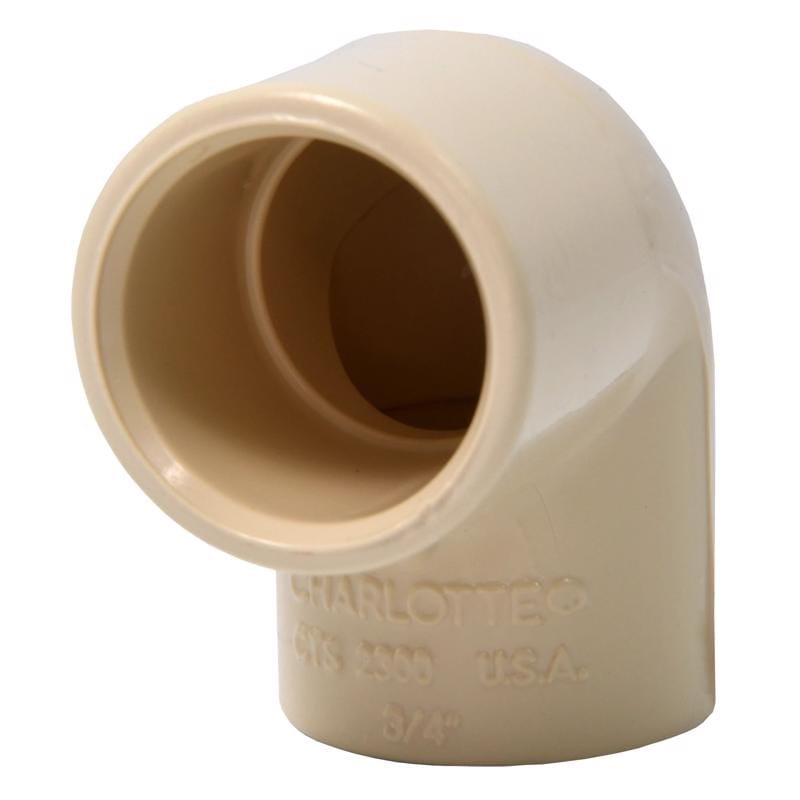 Charlotte Pipe CTS02300C0800 FlowGuard 3/4 in. 3/4 in. D Slip CPVC Elbow 10 pk