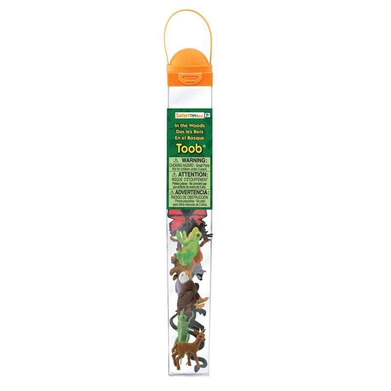 Safari LTD. 685504 Toobs In the Woods Toy Multicolor 12 pc