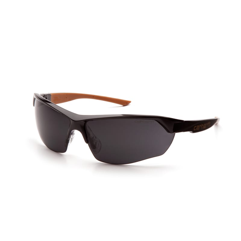 Carhartt CHB1120DT Braswell Anti-Fog Safety Glasses Gray Lens Black Frame 1 pc