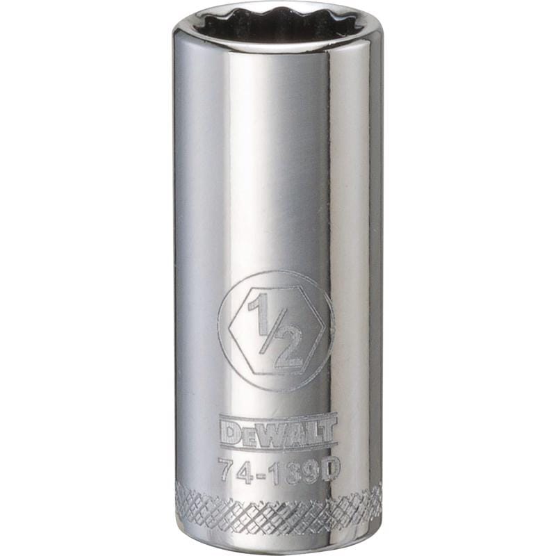 Dewalt DWMT74139OSP 1/2 in. X 3/8 in. drive SAE 12 Point Deep Socket 1 pc