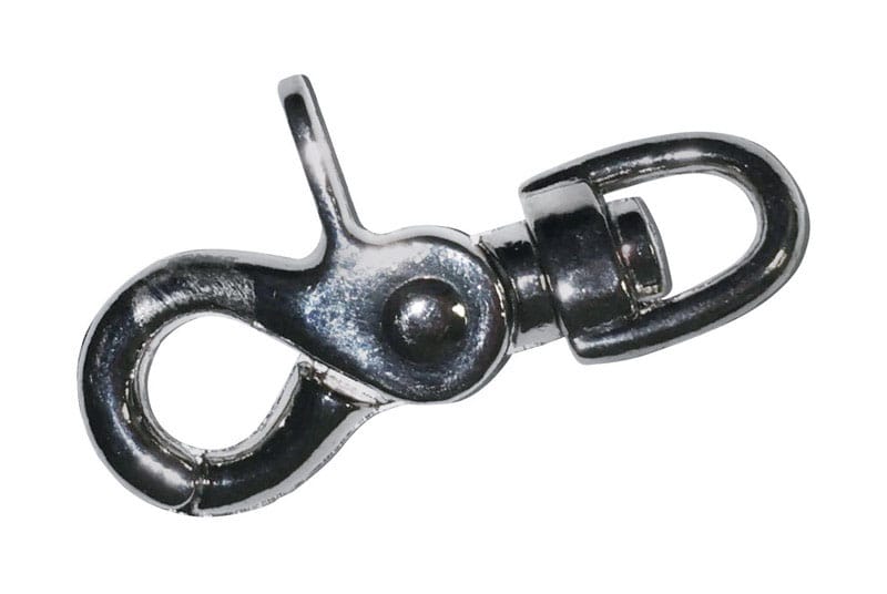Baron 5013-3/8 3/8 in. D X 2-1/2 in. L Nickel-Plated Steel Trigger Snap 40 lb