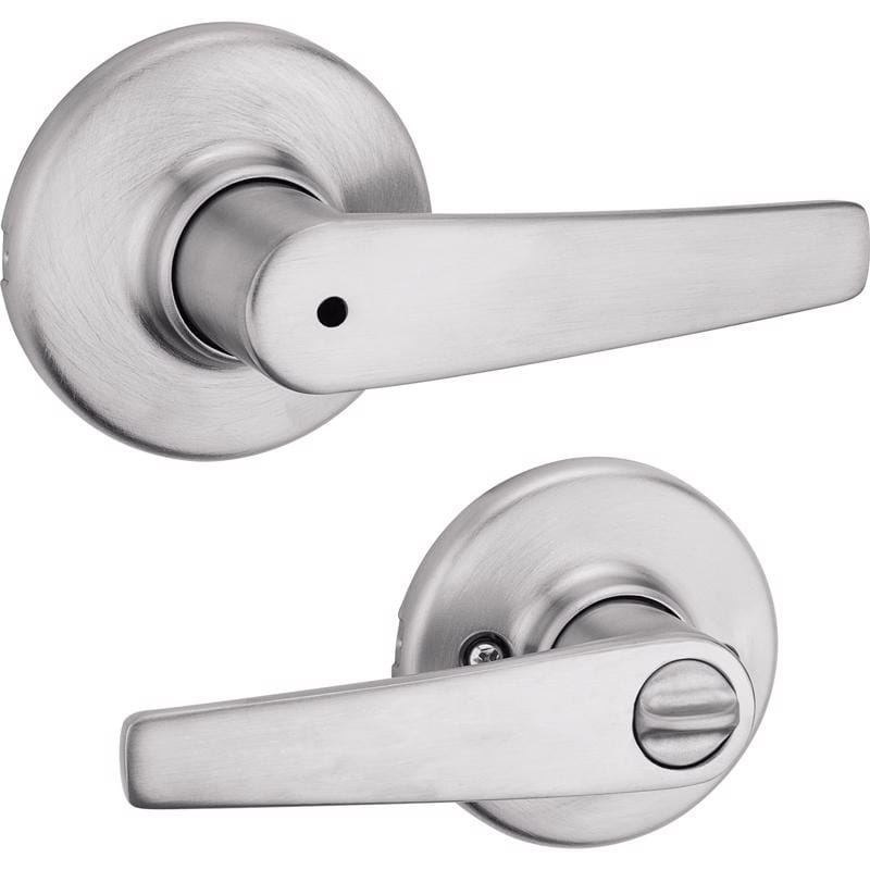 Kwikset 93001-879 Delta Satin Chrome Privacy Lever