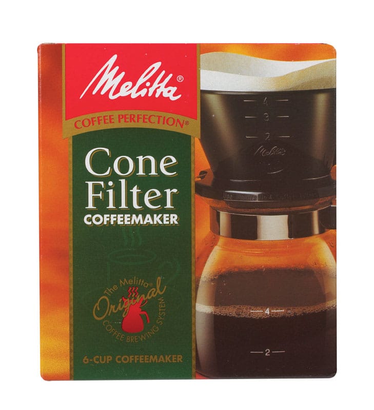 Melitta 640446 6 cups Black Pour-Over Coffee Brewer