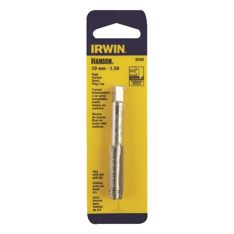 Irwin 8340 Hanson Metric 10 - 1.50 mm Plug Tap