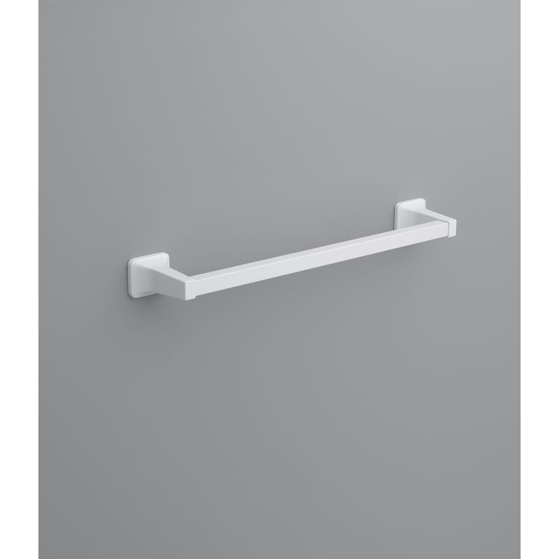 Oakbrook Collection 297-010607OB Satin White Towel Bar 18 in. L Die Cast Zinc