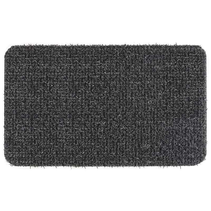 Grassworx 10372026 Clean Machine 24 in. W X 18 in. L Flint Flair Astroturf Door Mat