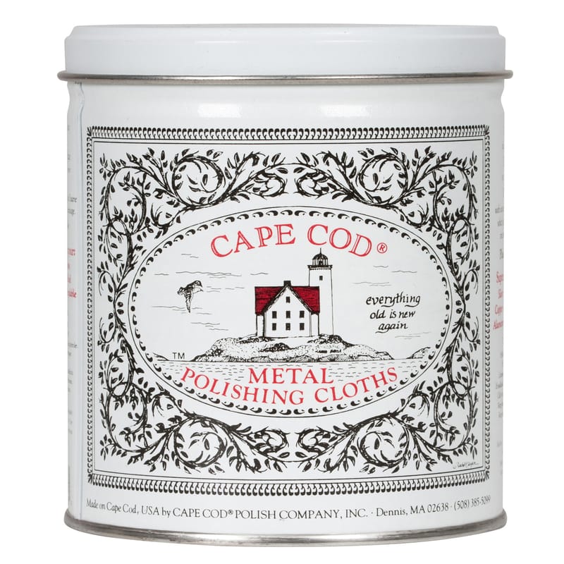Cape Cod 88828 Vanilla Scent Metal Polish 3 oz Cloth