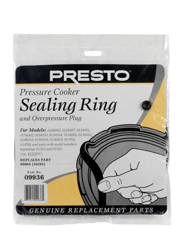 Presto 09936 Rubber Pressure Cooker Sealing Ring 6 qt