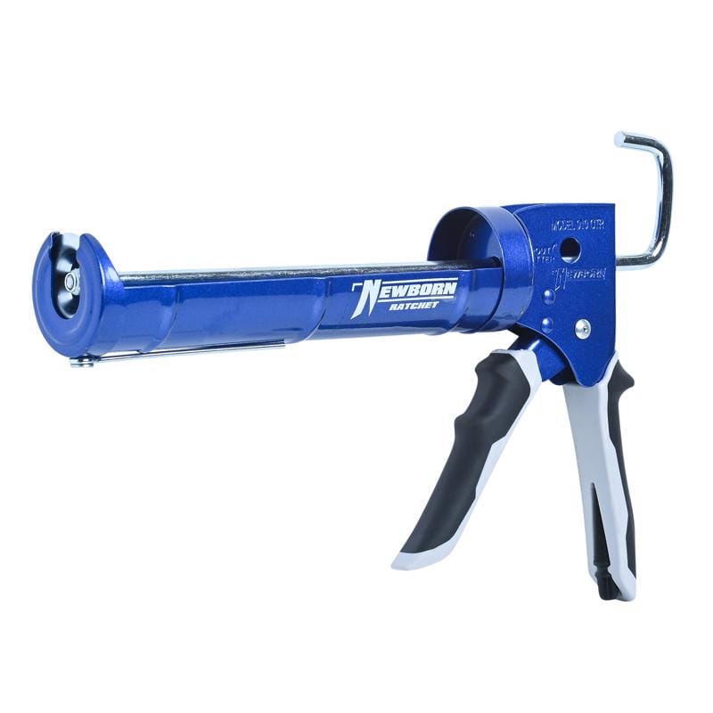 Newborn 910-GTR Gator Trigger Professional Steel Ratchet Rod Cradle Caulking Gun