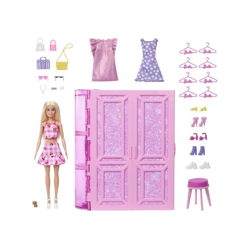 Barbie HXD58 Dream Closet Playset Multicolored
