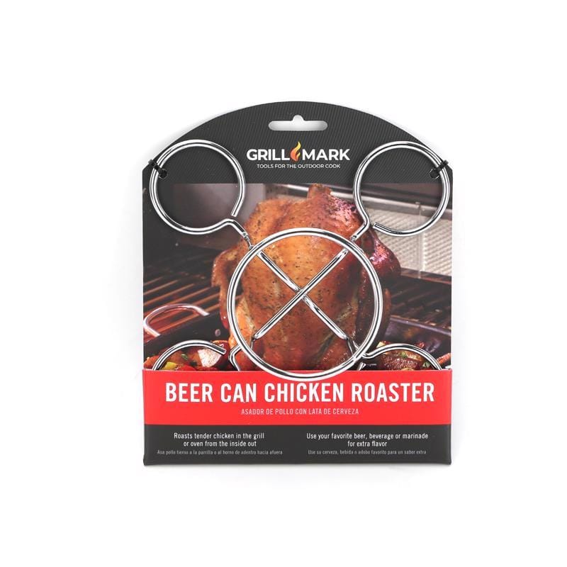 Grill Mark 06126ACE Steel Beer Can Poultry Roaster 6 in. L X 6 in. W 1 pk
