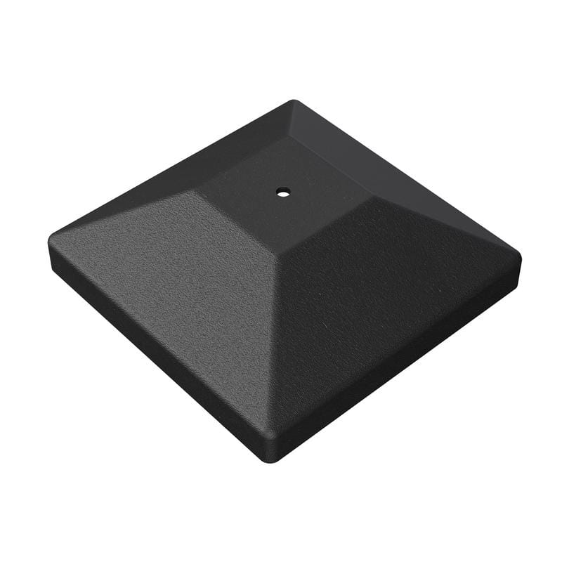 Simpson Strong-Tie APDPC6 Outdoor Accents 1.25 in. H X 6 in. W X 6 ft. L Black Plastic Post Cap