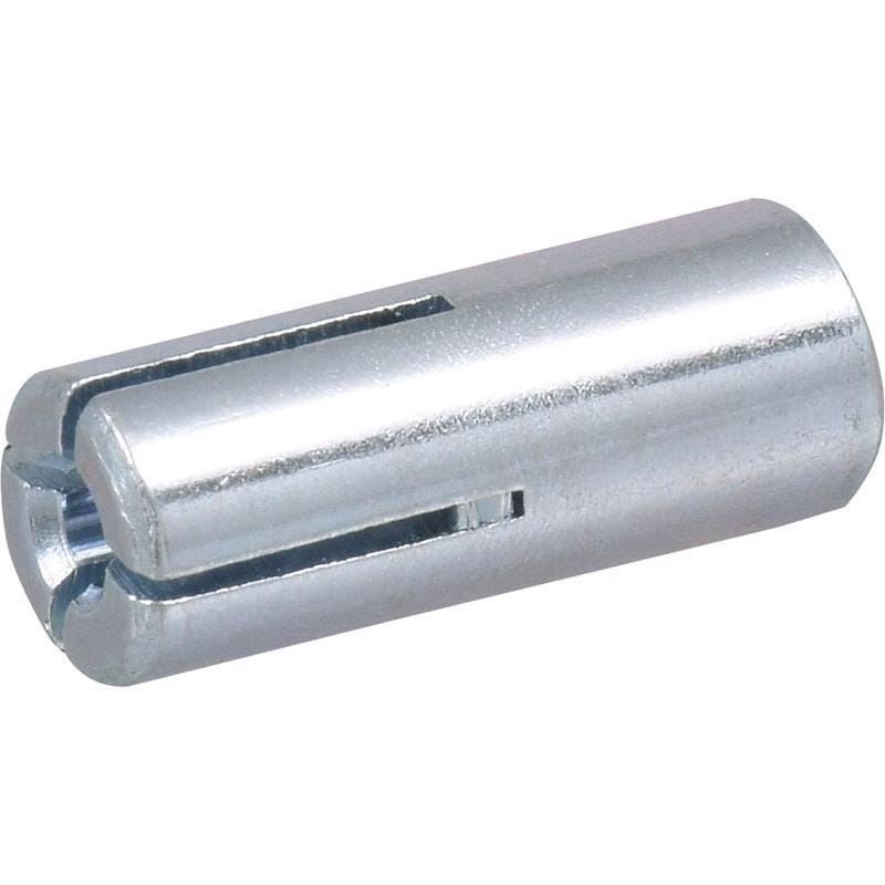 Hillman 372080 1/4 in. D X 1 in. L Steel Round Head Drop-In Anchors 100 pk