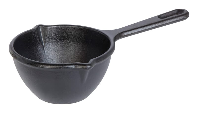 Lodge LMP3 Logic Cast Iron Pot 5 in. 0.5 qt Black