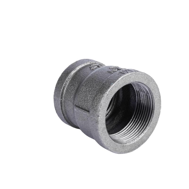 STZ Industries 501465 1-1/2 in. FIP each X 1/2 in. D FIP Black Malleable Iron Reducing Coupling