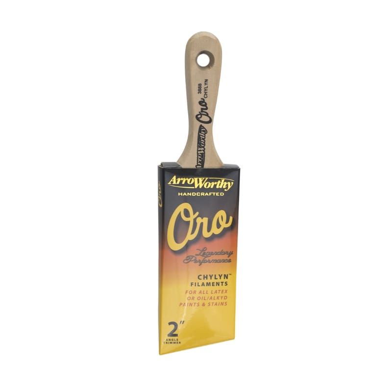 ArroWorthy 3888 0200 Oro 2 in. Angle Trim Paint Brush