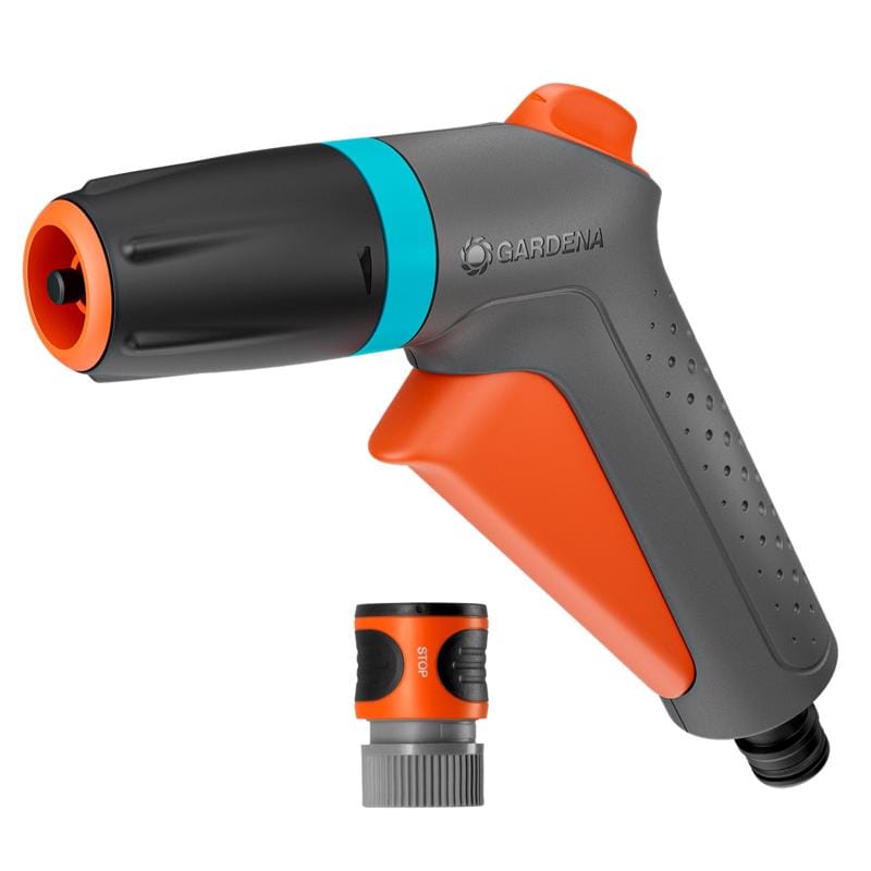 Gardena 18361-80.000.00 2 Pattern Adjustable Twist Metal Spray Nozzle