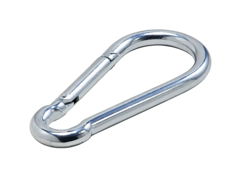 National Hardware N350-511 13/16 in. D X 4.2 in. L Zinc-Plated Steel Spring Snap 1120 lb