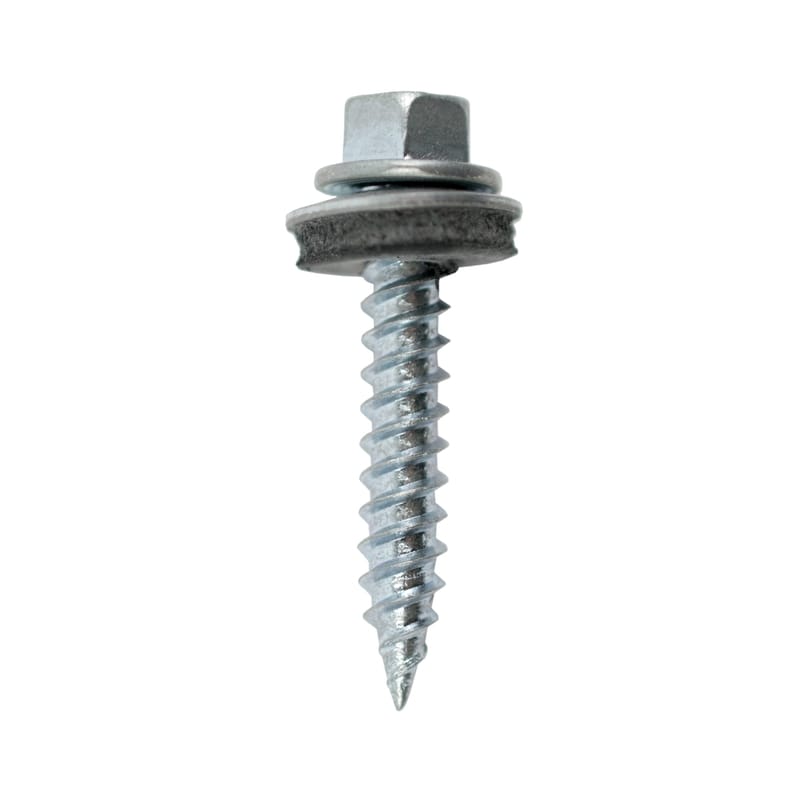 Grip-Rite NHWNW91121 Pro-Twist No. 9 Sizes X 1-1/2 in. L Hex Round Washer Head Sheet Metal Screws 1 lb 91 pk