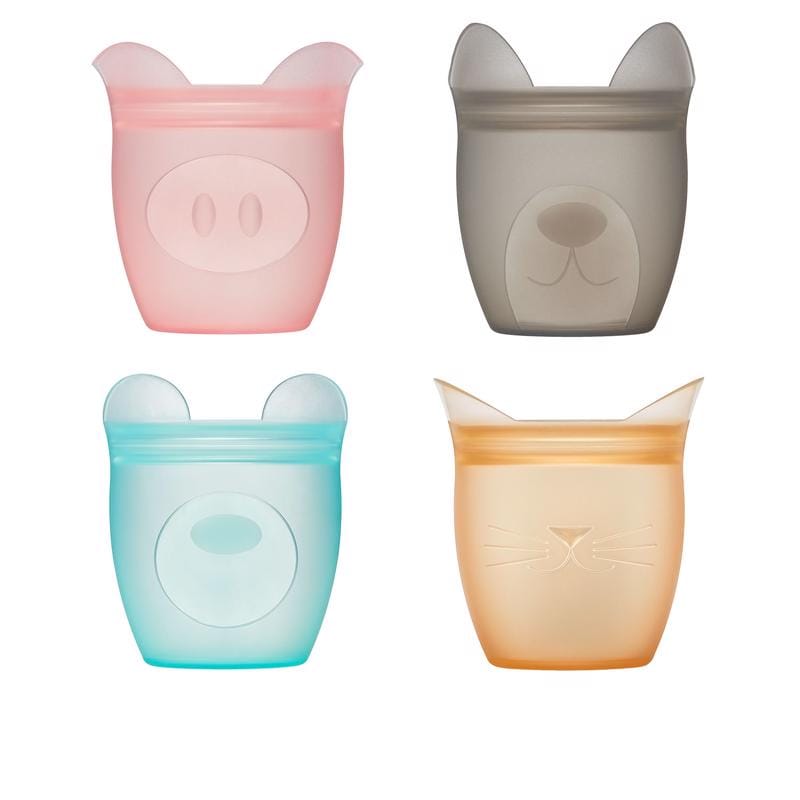 Zip Top Z-BSC4A 4 oz Assorted Storage Cup Set 1 pk