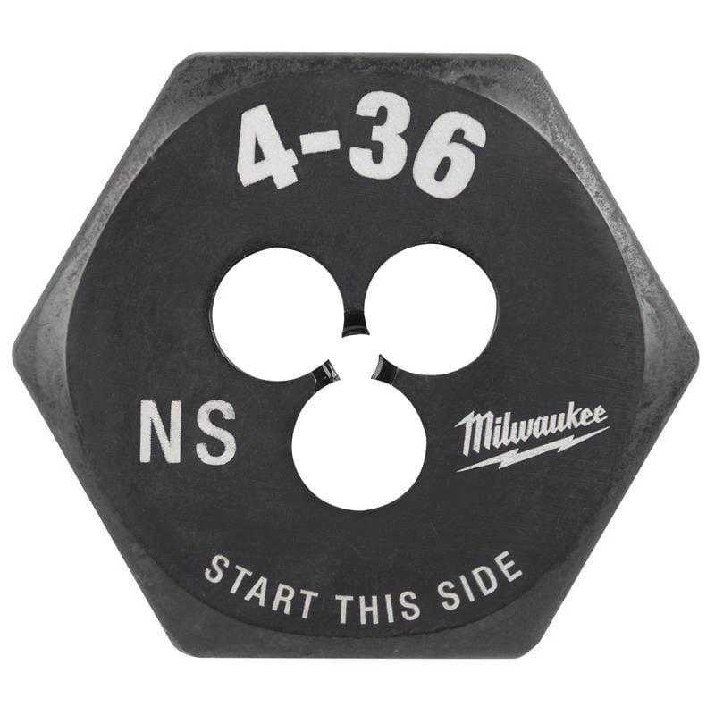 Milwaukee 49-57-5307 SAE 4-36 NS 1" Hex Threading Die