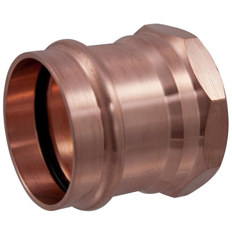 Nibco 9024951PCCP 3/4 in. Press X 3/4 in. D FIP Copper Adapter 10 pk