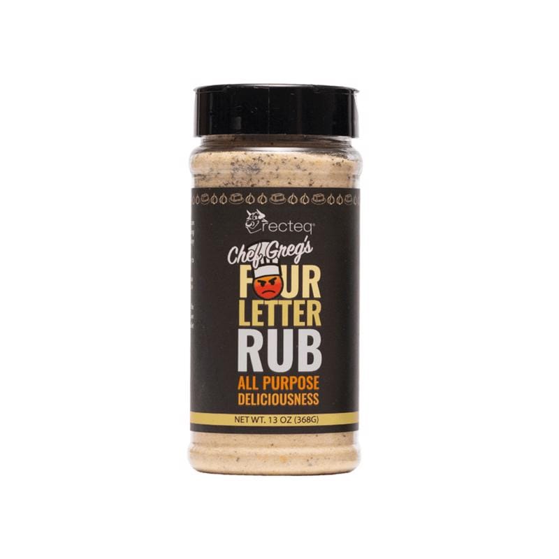 Recteq GMFOLE Chef Greg's 4 Letter BBQ Rub 13 oz