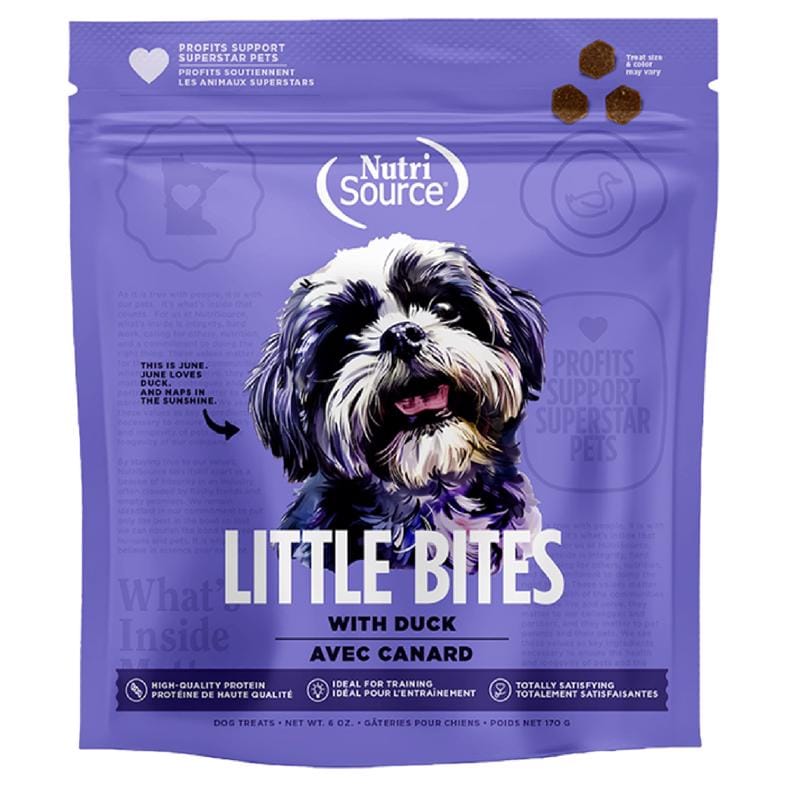 NutriSource 80006 Duck Treats For Dogs 6 oz 1 pk