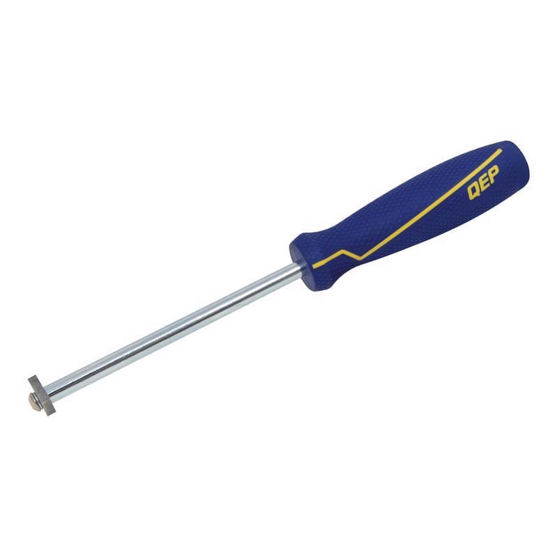 Qep 10020 1.26 in. H X 1.25 in. W X 10 in. L Carbide Grout Removal Tool 1 pk