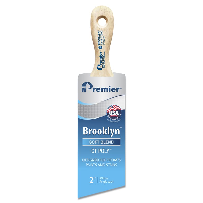 Premier 17306 Brooklyn 2 in. Soft Angle Paint Brush