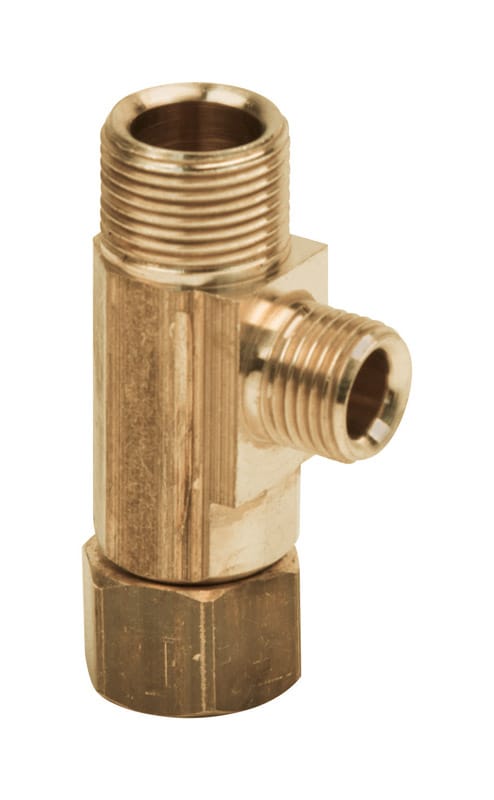 BrassCraft CT2-664X P 3/8 in. Tube pc X 1/4 in. D Female Brass Tee