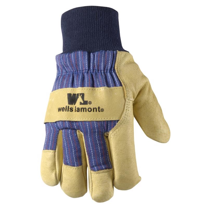 Wells Lamont 5127XX Men's Outdoor Cold Weather Work Gloves Blue/Tan XXL 1 pk