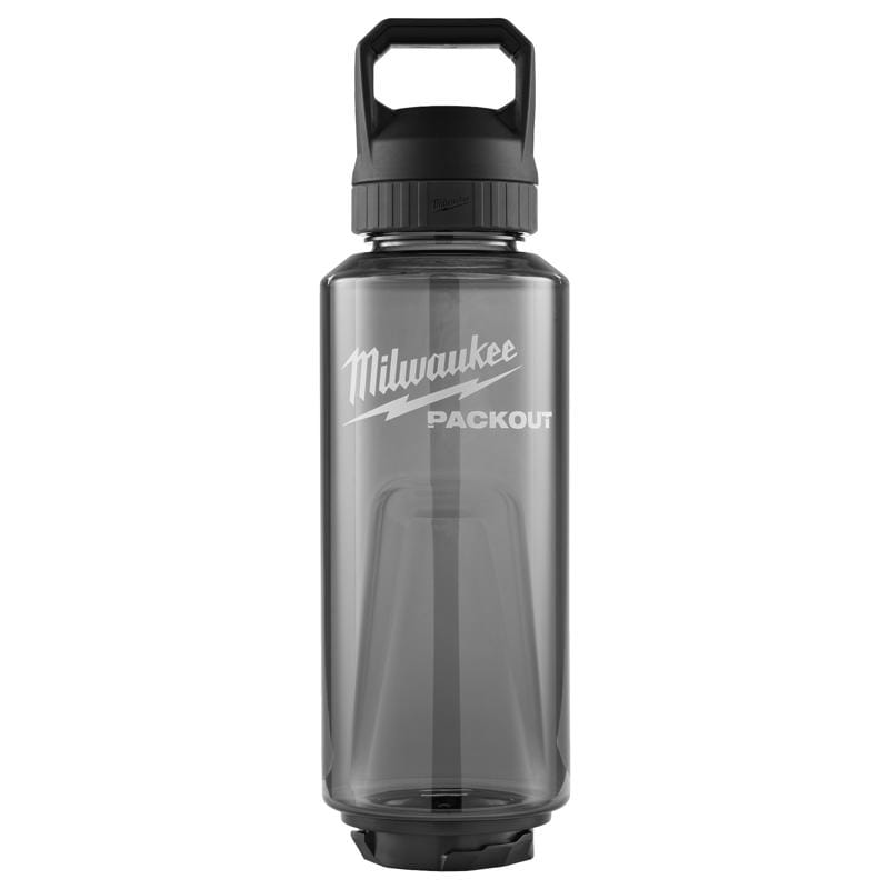 Milwaukee 48-22-8373B 48 oz Black BPA Free Bottle with Chug Cap