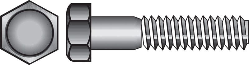 Hillman 190492 3/4 in. D X 2 in. L Zinc Plated Steel Hex Bolt 20 pk