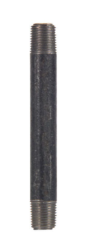 Anvil 8700141453 Beck 1 in. MPT Black Steel 9 in. L Nipple