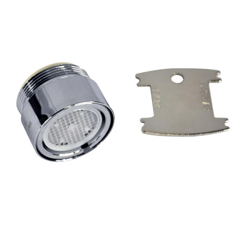 Danco 10866 Dual Thread 15/16 in.-27M x 55/64 in.-27F Chrome Faucet Aerator