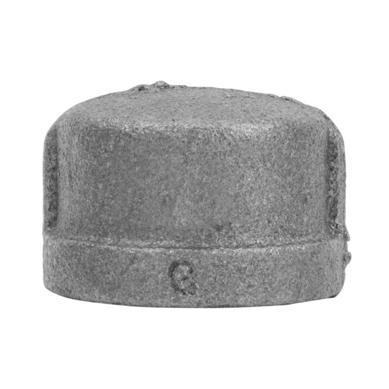 STZ Industries 350CA-4 4 in. FIP each Black Malleable Iron Cap