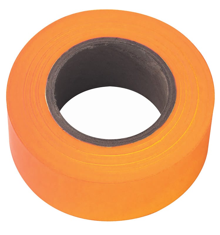 Irwin 65602 Strait-Line 150 ft. L PVC Flagging Tape Orange