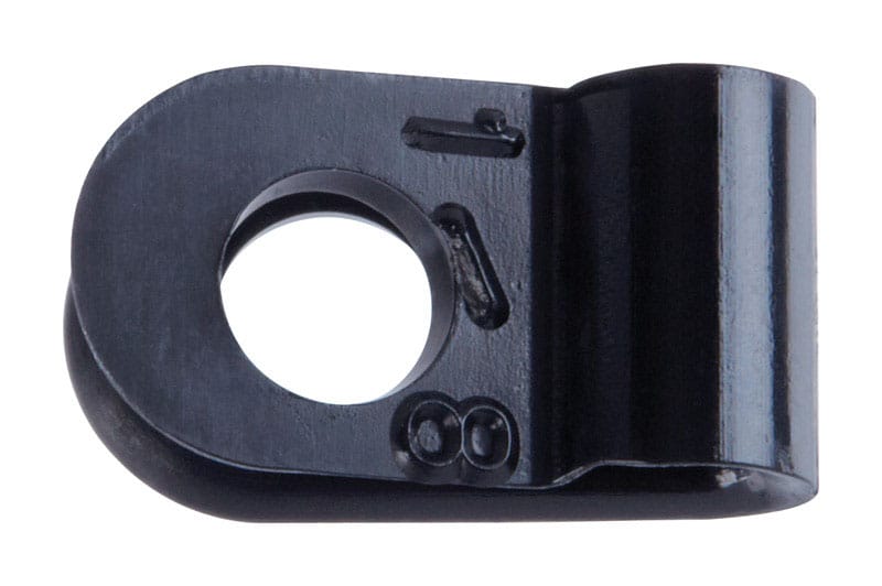 Jandorf 61449 1/8 in. D Nylon Cable Clamp 5 pk