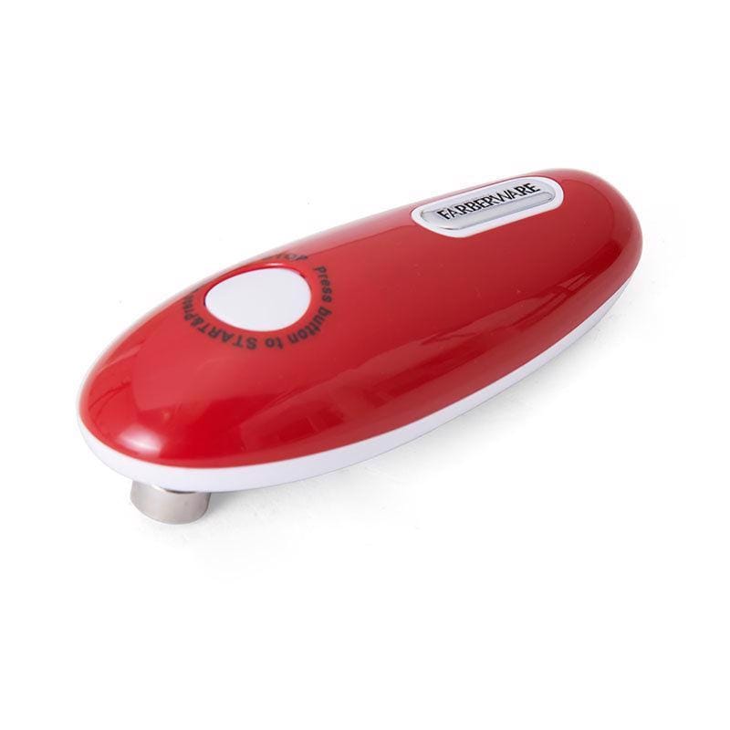 Farberware 5192598 Red Plastic Battery Operated Can Opener