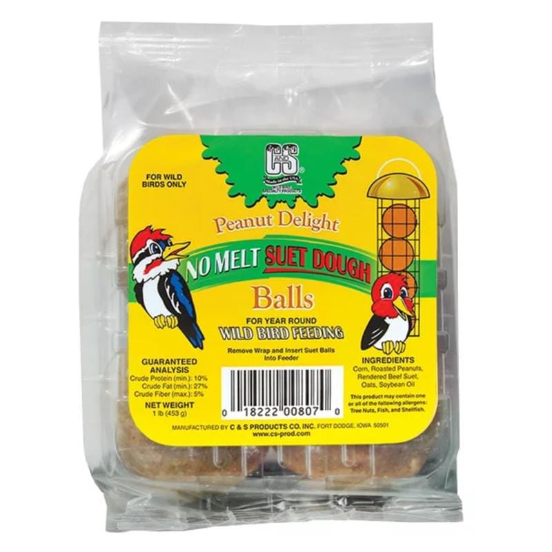 C&S Products 100214231 Suet Balls Dough 1.05 lb
