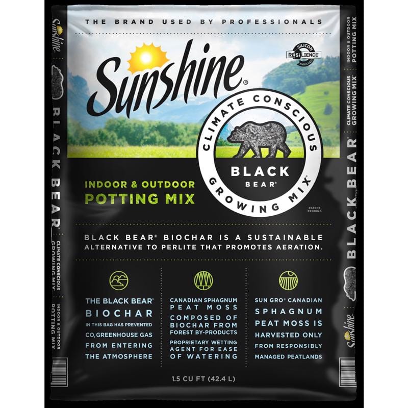 Sunshine 132115.CFL1.5P Black Bear All Purpose Potting Mix 1.5 cu ft