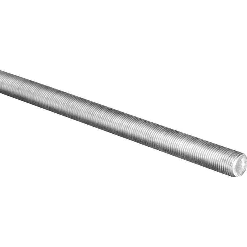 Hillman 12052 5/8 in. D X 24 in. L Low Carbon Steel Threaded Rod