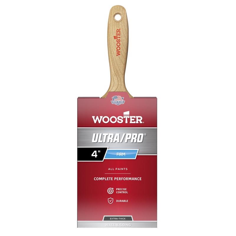 Wooster 4173-4 Ultra/Pro 4 in. Firm Flat Paint Brush